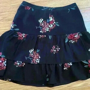 Loft Ann Taylor  Floral Skirt NWT